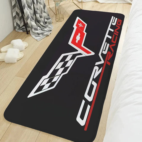 Navak Carpet Bedroom Rug T-Corvettes Living Room Floor Carpet Slip-resistant Hallway Kitchen Porch Foot Mat Non-slip Doormat Entrance Door