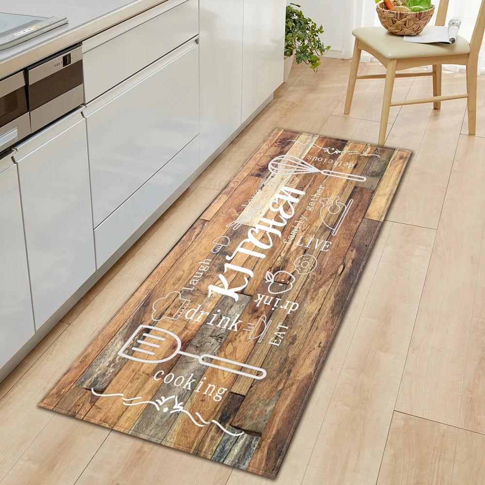 Navak Carpet Kitchen Mat Entrance Doormat Home Living Room Hallway Decoration Carpet House Balcony Bath Door Bedroom Floor Non-Slip Foot Rug