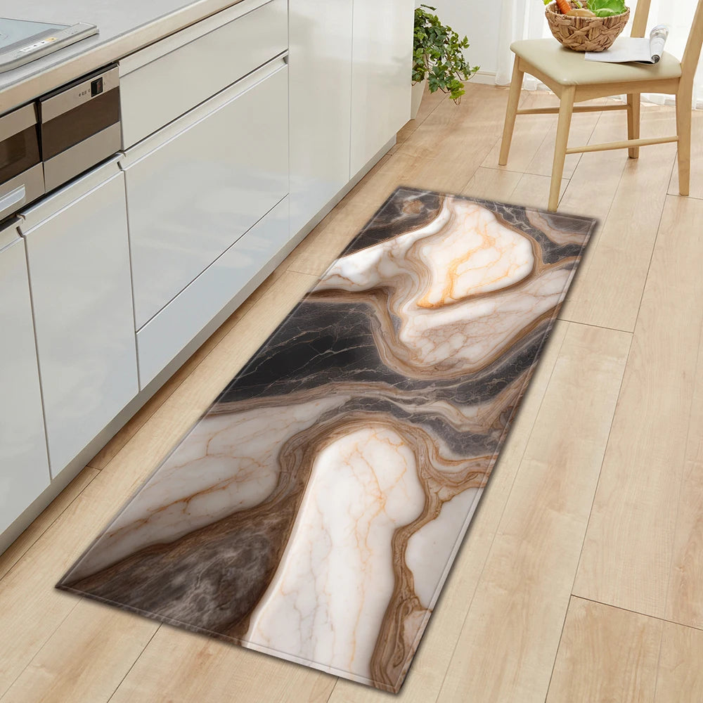 Navak Carpet Entrance Doormat Kitchen Mat House Bathroom Hallway Non-Slip Foot Rug Home Living Room Balcony Bedroom Floor Decoration Carpet