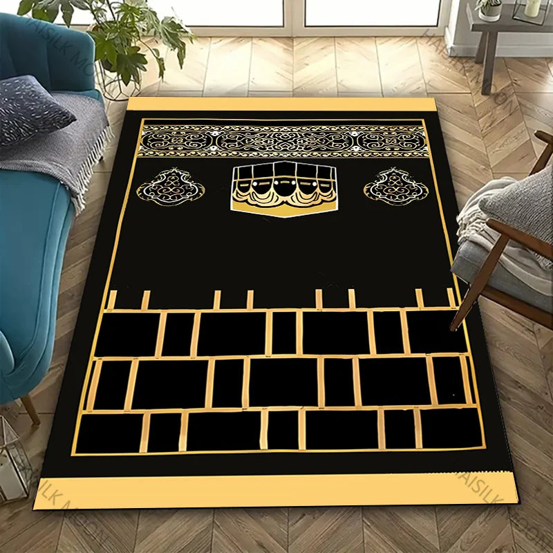 Navak Carpet Muslim Prayer Non-slip Carpet Room Mat Living Room Bedroom Sofa Large Area Mat Daily Prayer Soft Carpet Ramadan Gift for Friend