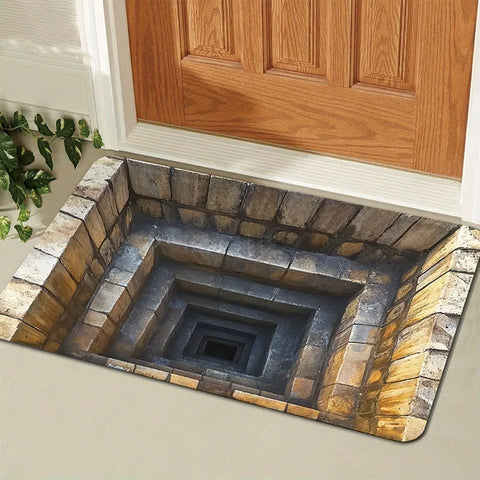 Navak Carpet Exclusive Picks Summer Carpet Entrance Door Visual Three-Dimensional Floor Mat Planting e-Sports Room Abyss Mat Home Decoration
