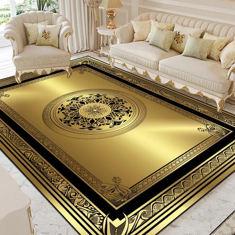Navak Carpet Luxury Style Living Room Large Area Rug Home Room Decor Floor Mats Lounge Sofa Coffee Non-slip Carpet Bedroom Cloakroom Washable