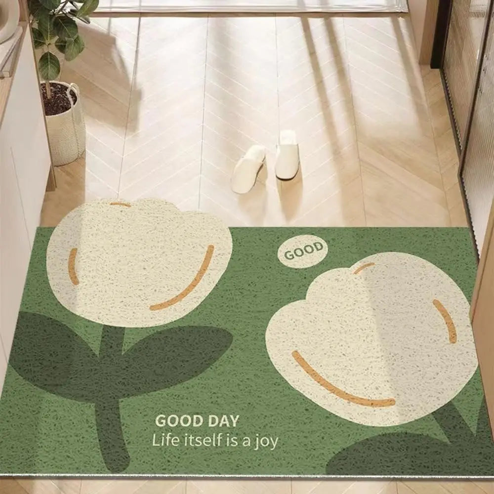 Navak Carpet Cute Flower Door Mat Outdoor Indoor Welcome Mats Front Doormat Non Slip Entrance Rugs for Front Door