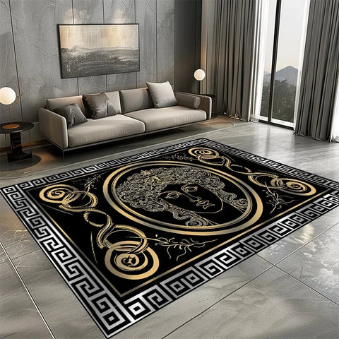Navak Carpet Modern Luxury Carpet for Living Room Fashion Design Big Size Rugs Cloakroom Non-slip Floor Mats Bedroom Bedside Soft Carpets