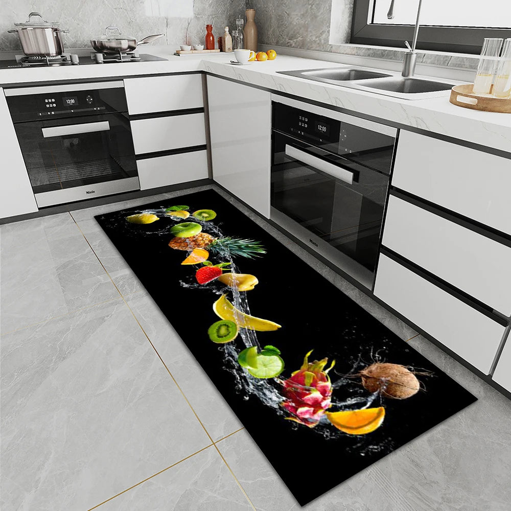 Navak Carpet Kitchen Rug Durable Home Entrance Doormat High-end Kitchen Mats for Floor Waterproof House Hold Washable Non-slip Large Carpet