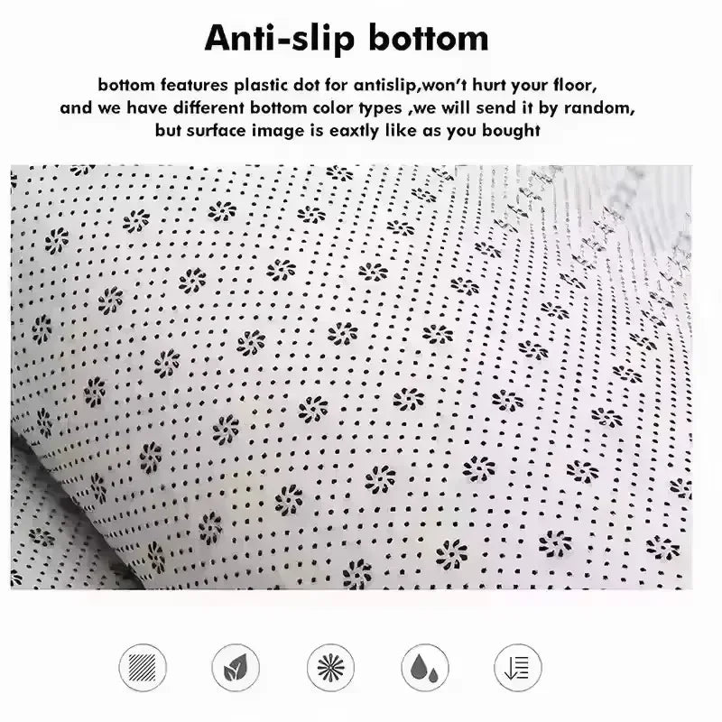 Navak Carpet Psychedelic Mandala Printed Round Carpet for Living Room Bedroom Mat Easy To Clean Festive Atmosphere Decorated Home Decor Rug