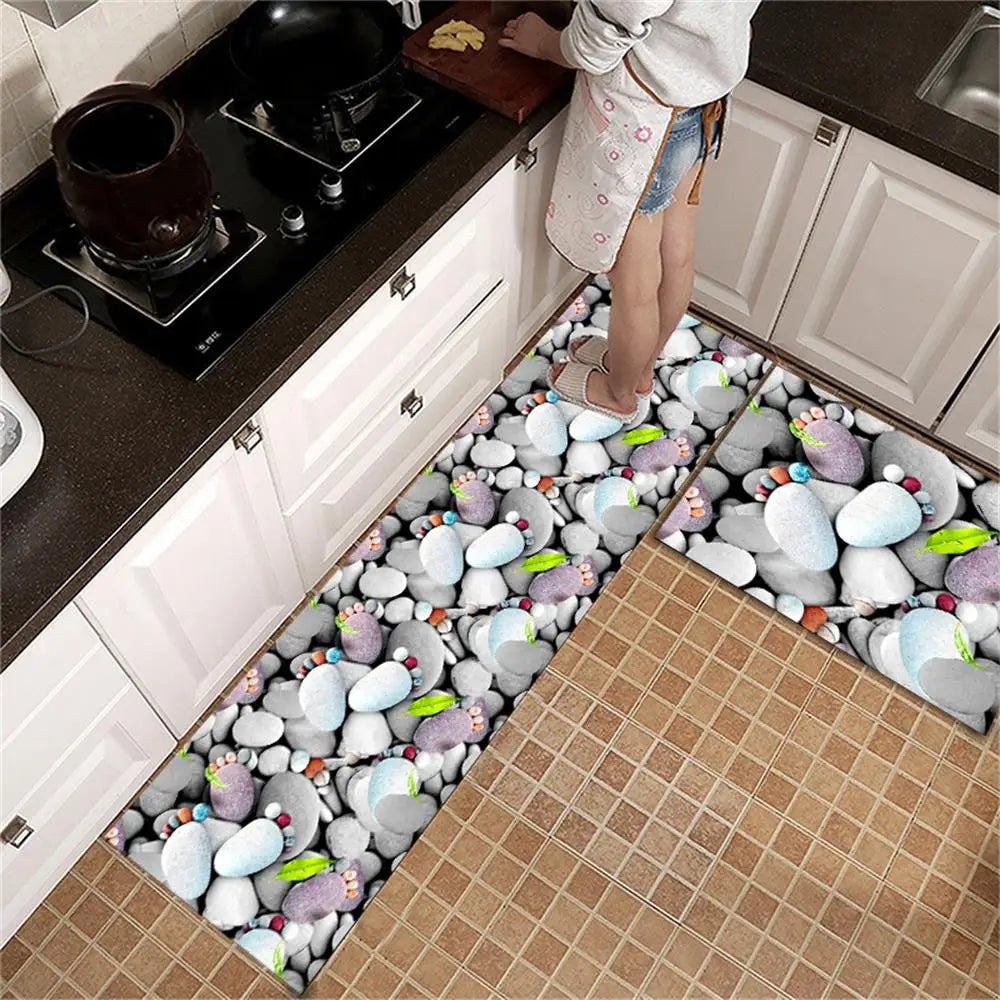 Navak Carpet Kitchen Rug Durable Home Entrance Doormat High-end Kitchen Mats for Floor Waterproof House Hold Washable Non-slip Large Carpet