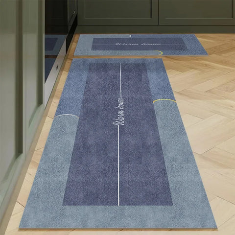 Navak Carpet Polyster Kitchen Carpet Mats for Floor Bedroom Living Room Area Rug Soft Washable Carpet Anti Slip Bathroom Entrance Doormat