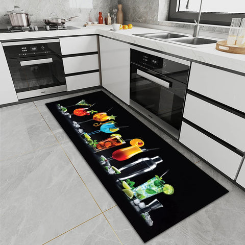 Navak Carpet Kitchen Rug Durable Home Entrance Doormat High-end Kitchen Mats for Floor Waterproof House Hold Washable Non-slip Large Carpet