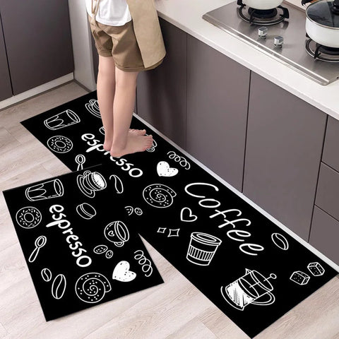 Navak Carpet Kitchen Rug Durable Home Entrance Doormat High-end Kitchen Mats for Floor Waterproof House Hold Washable Non-slip Large Carpet