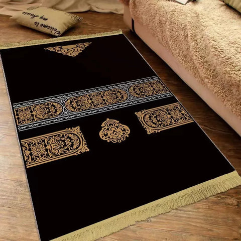 Navak Carpet Islam Thick Prayer Rug Man Prayer Mat for Muslim Ramadan Thickened Soft Man Prayer Mat Portable Prayer Rugs kids Prayer Rug