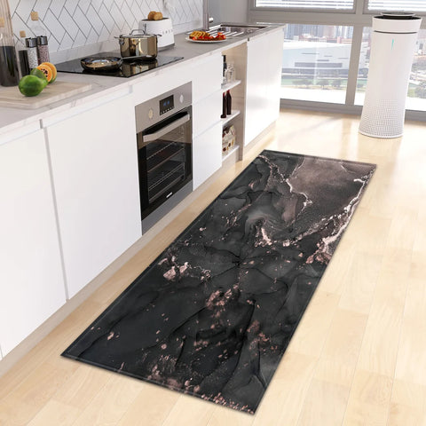 Navak Carpet Entrance Doormat Kitchen Carpet Bedroom Floor Balcony Decoration Long Rug Custom Made Home Bath Door Hallway Anti-Slip Foot Mat