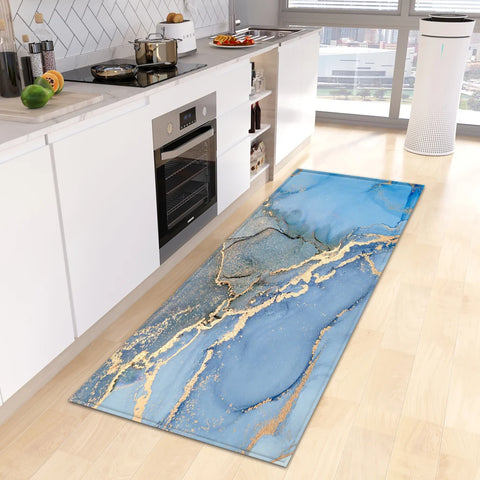 Navak Carpet Entrance Doormat Kitchen Carpet Bedroom Floor Balcony Decoration Long Rug Custom Made Home Bath Door Hallway Anti-Slip Foot Mat