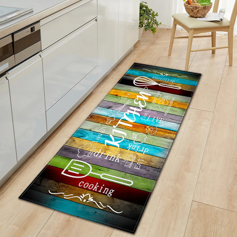 Navak Carpet Kitchen Mat Entrance Doormat Home Living Room Hallway Decoration Carpet House Balcony Bath Door Bedroom Floor Non-Slip Foot Rug