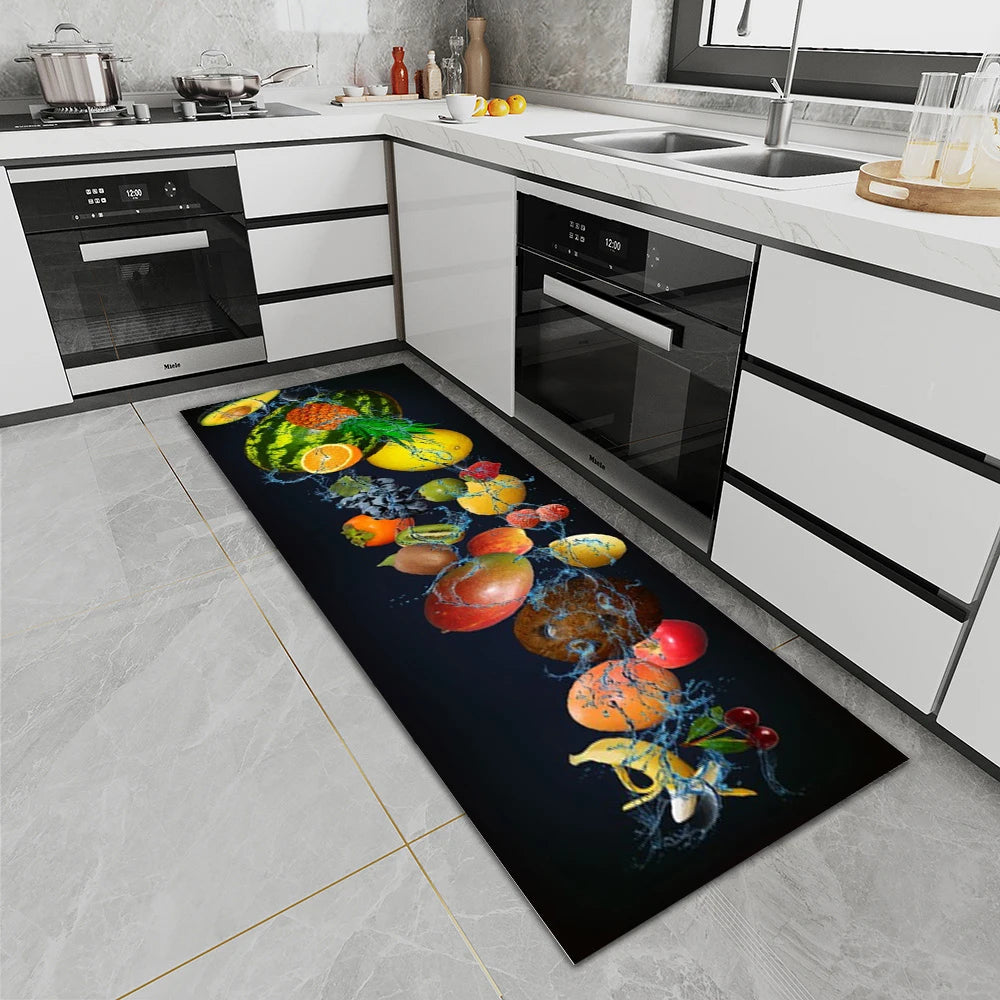 Navak Carpet Kitchen Rug Durable Home Entrance Doormat High-end Kitchen Mats for Floor Waterproof House Hold Washable Non-slip Large Carpet