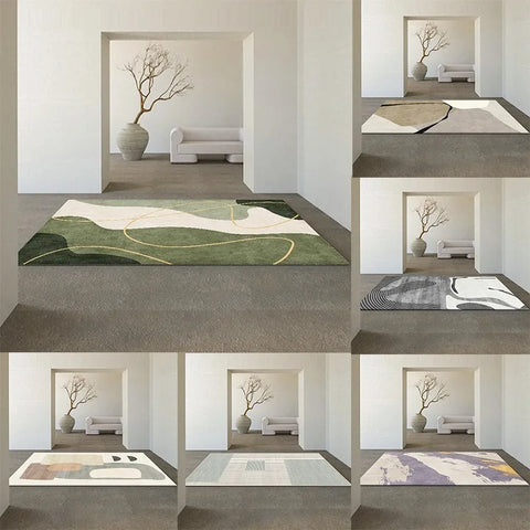 Navak Carpet Japanese Wabi-sabi Living Room Carpet Modern Nordic Leisure Mat Bedroom Decor Rugs for Bedroom Moderne Home Dekoration