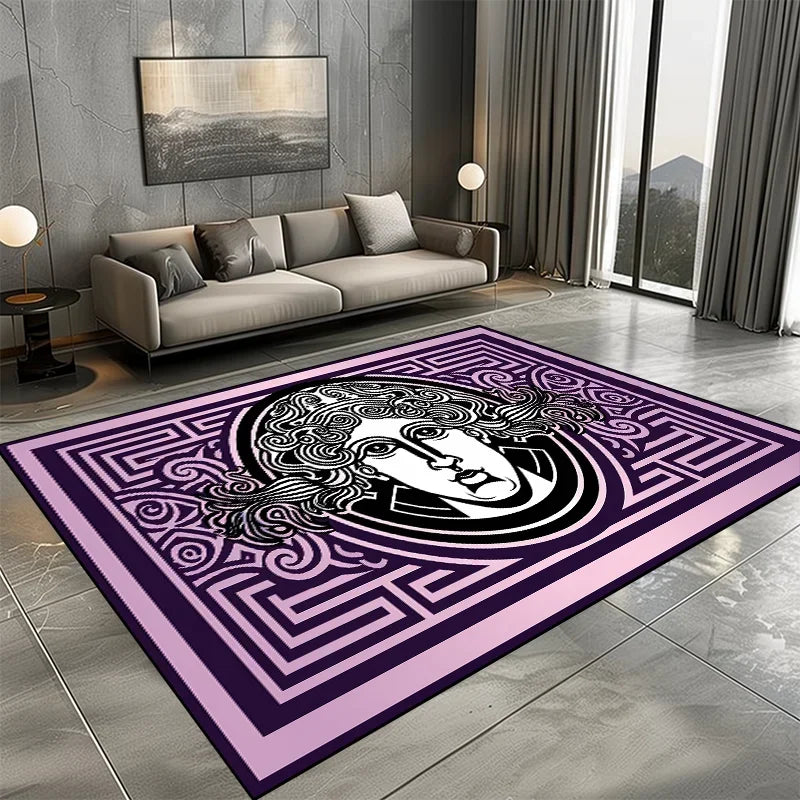 Navak Carpet Modern Luxury Carpet for Living Room Fashion Design Big Size Rugs Cloakroom Non-slip Floor Mats Bedroom Bedside Soft Carpets