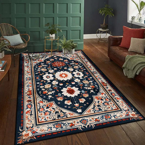 Navak Carpet Persian Luxury Living Room Carpet 200x300 Cm Decoration Bedroom Non-slip Rugs Lounge Coffee Tables Washable Floor Mat Lint-free