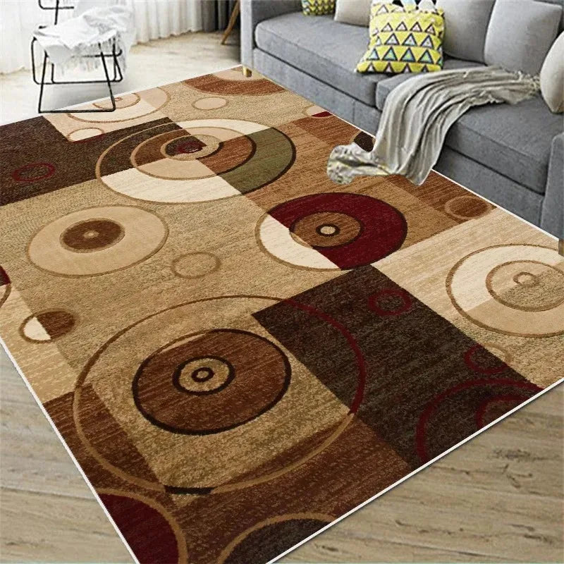 Navak Carpet Modern Geometric Lines Living Room Decor Carpet Bedroom Bedside Soft Foot Mat Home Kitchen Entrance Doormat Floor Mat