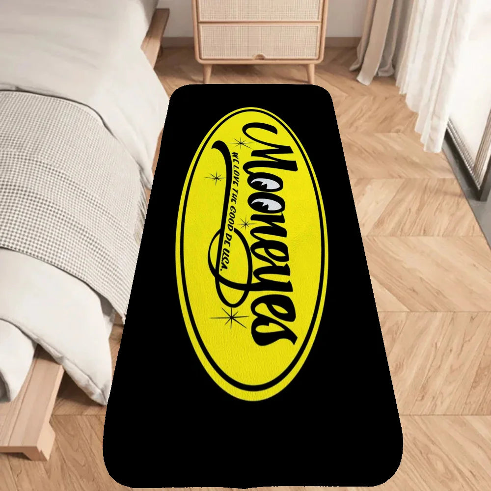 Navak Carpet Mooneyes Floor Mat for Hallway on the Floor Customized Bedroom Carpet for Home Entrance Room Decorating Items Bath Rug Custom