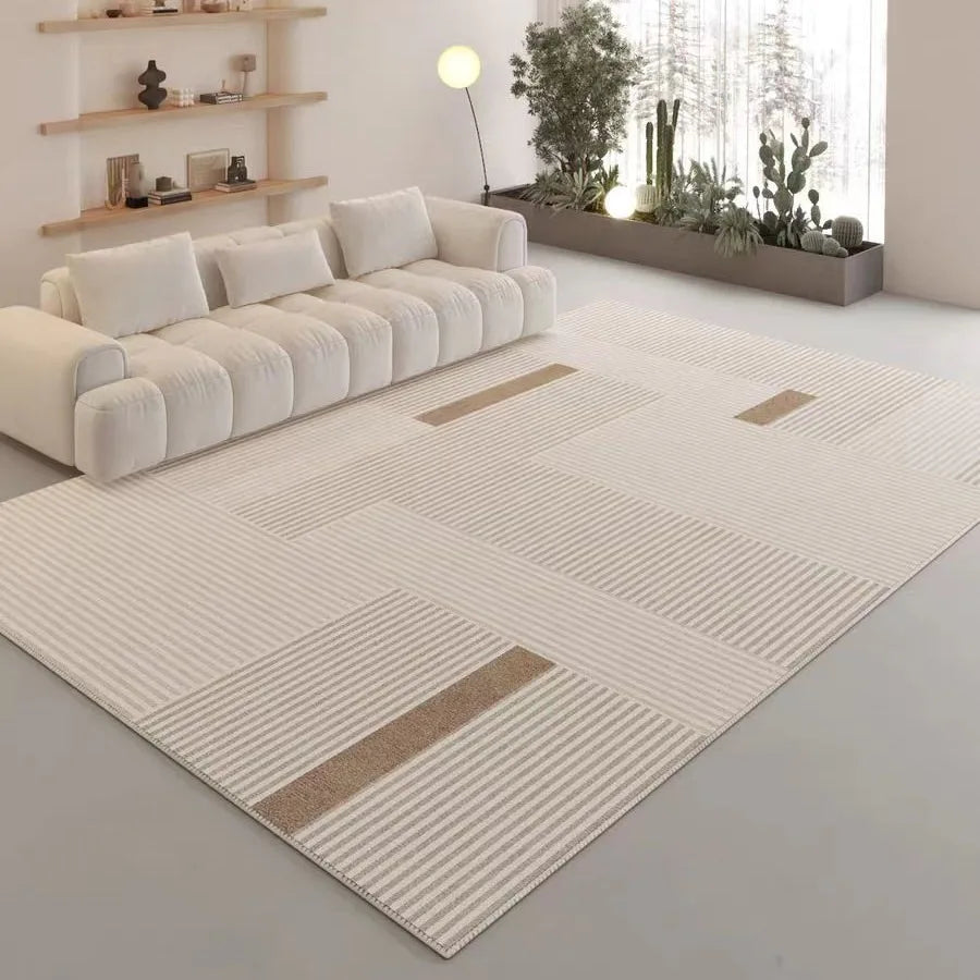 Navak Carpet Simple Europe French Style Carpet Living Room Sofa Bedroom Study Kitchen Entrance Door Mat Non-slip Cartoon Retro Home Decor Rug