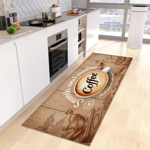 Navak Carpet Entrance Doormat House Kitchen Rug Coffee Bathroom Hallway Decoration Carpet Living Room Bedroom Floor Balcony Non-Slip Foot Mat