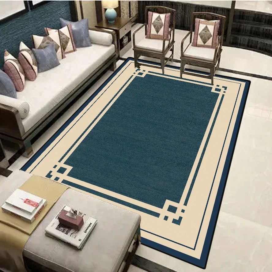 Navak Carpet New Chinese Style Decoration Home Carpets for Living Room Large Bedroom Rug Dining Room Decor Coffee Tables MAT Machine Washable