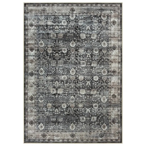Navak Carpet Boho Area Rugs Washable Vintage Modern Neutral Large Flannel Carpet for Dinning Room Living Room Bedroom Farmhouse Non Slip Mat