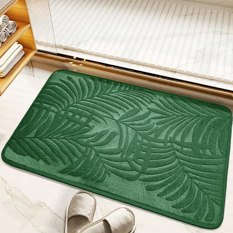 Navak Carpet Absorbent Non-slip Bathroom Rug Memory Cotton Bathrooms Floor Rugs Bath Mat Living Room Bedroom Kitchen Home Carpet