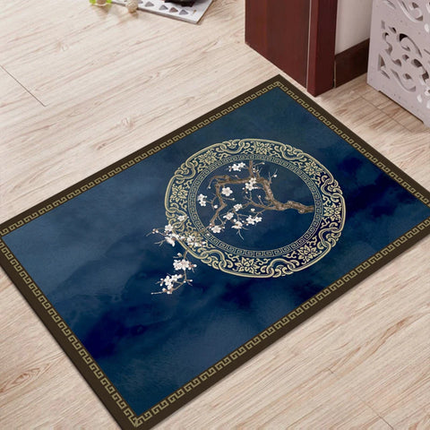Navak Carpet Traditional Chinese Style  Diatom Mud Entrance Door Mat Antislip Home Outdoor Kitchen Rug Hallway Bathroom Porch Floor Carpet