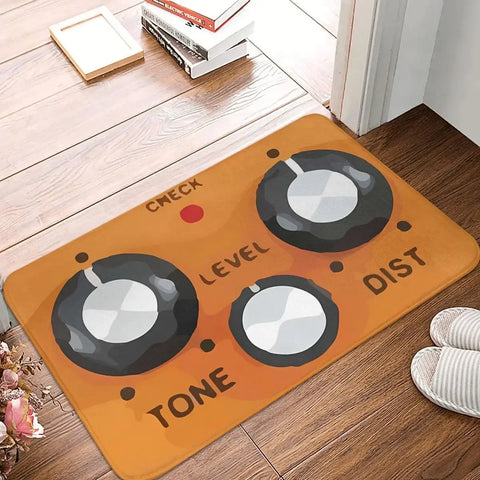 Navak Carpet Guitar Bathroom Mat Boss DS-1 Distortion Pedal Rug Home Doormat Living Room Carpet Entrance Door