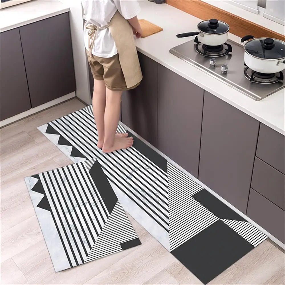 Navak Carpet Kitchen Carpet Mats for Floor Bedroom Living Room Long Bedside Area Rug Soft Washable Carpet Anti Slip Bathroom Entrance Doormat