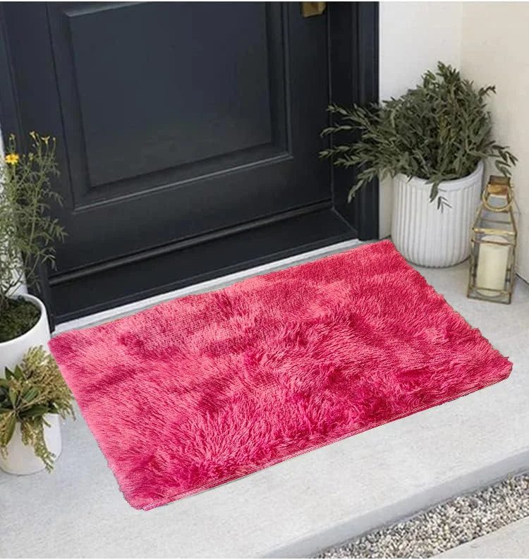 Navak Carpet Exclusive Picks 40X60CM Silk Wool Rug Thickened Bedside Living Room Nursery Soft Home Decor Carpet Washable Dirt Repellent Mat