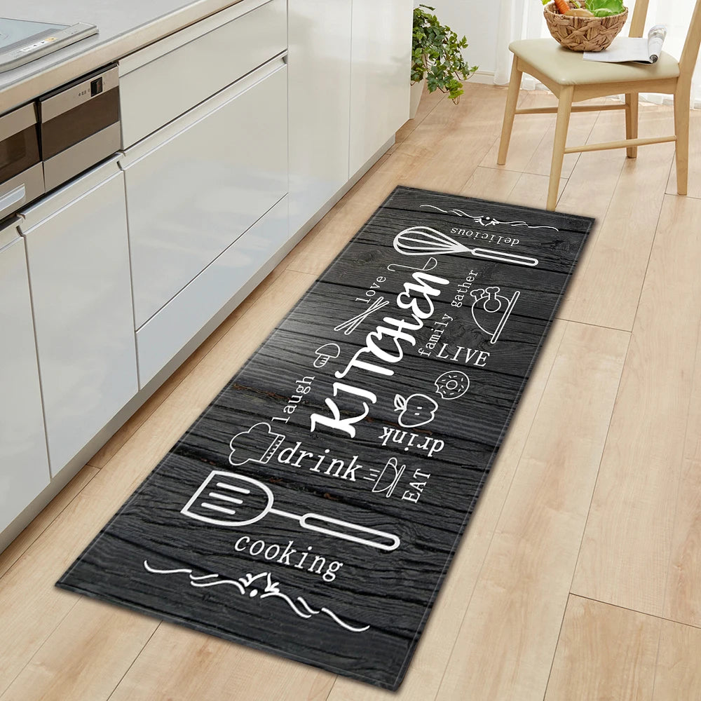 Navak Carpet Kitchen Mat Entrance Doormat Home Living Room Hallway Decoration Carpet House Balcony Bath Door Bedroom Floor Non-Slip Foot Rug