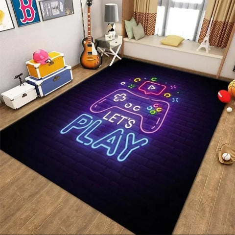 Navak Carpet Exclusive Picks Game Handle Game Theme Lightweight Bedroom Rugs Living Room Kitchen Bathroom Washable Mat Carpet Home Decor