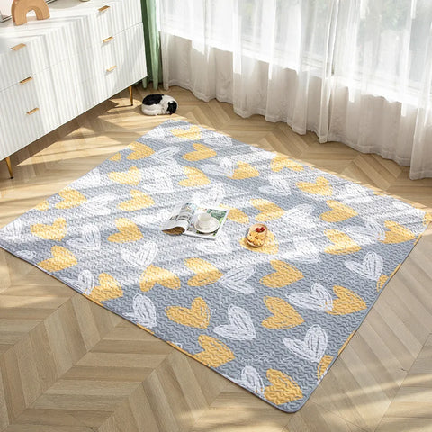 Navak Carpet Floor Mats Thickness Cotton Cushion Baby Crawling Carpets Nursery Bedroom Nap Mat Children's Play Rug Living Room Kid's Seat Pad