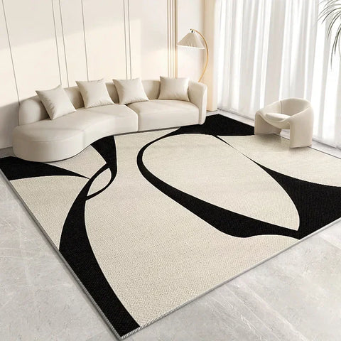 Navak Carpet Exclusive Picks Creme Style Bedroom Carpet Simply Bed Table Cushion Rug Light Luxury Living Room Full Sofa Coffee Home Decoration