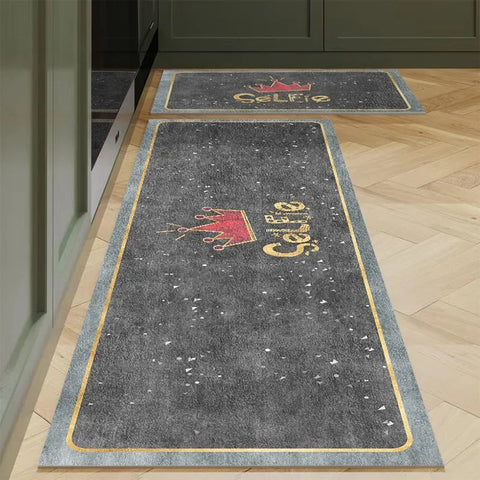 Navak Carpet Polyster Kitchen Carpet Mats for Floor Bedroom Living Room Area Rug Soft Washable Carpet Anti Slip Bathroom Entrance Doormat