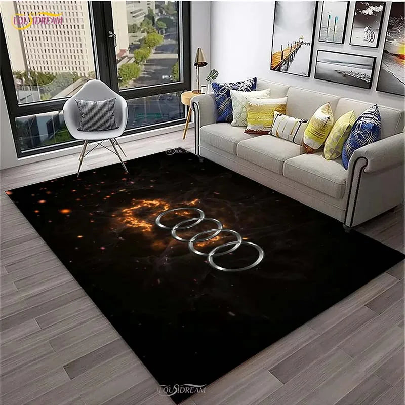 Navak Carpet Racing Car Carpet for Living Room Bedroom Rug Kitchen Door Kids Un-slip Floor Mats Birthday gift photography props Alfombra Rug
