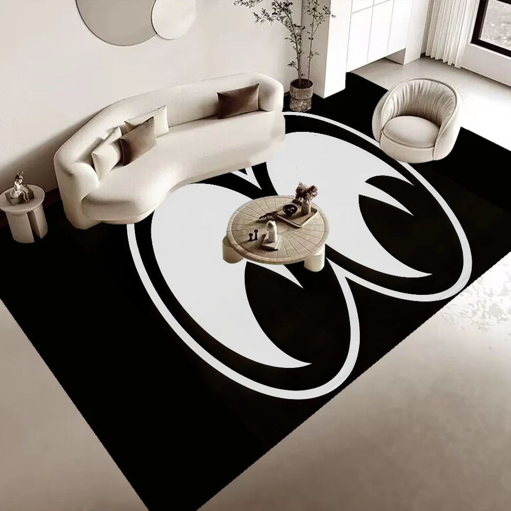 Navak Carpet Mooneyes Print Floor Mat INS Style Soft Bedroom Floor House Laundry Room Mat Anti-skid Bedside Area Rugs