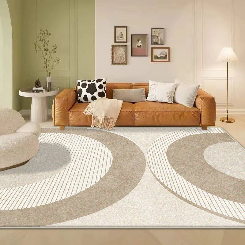 Navak Carpet Modern Ins Big Size Living Room Rugs Simple Style Antiskid Room Decor Bedroom Carpet Soft Washable Sofa Table Mat Easy Cleaning
