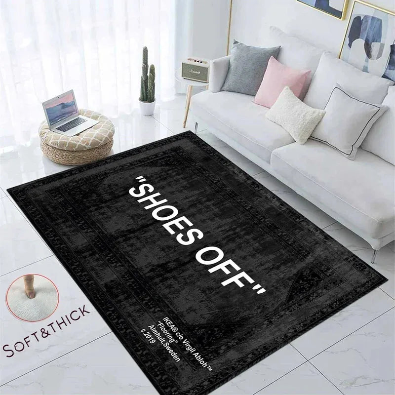 Navak Carpet Shoes Off Shoes Room Hypebeast Living Room Bedroom Kitchen Bathroom Lightweight Rugs Washable Carpet Mat Home Decor