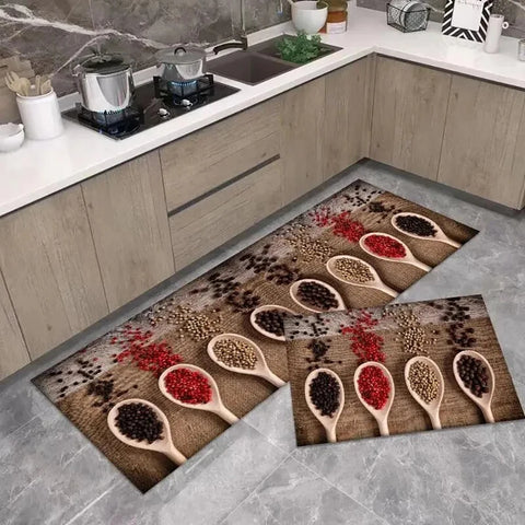 Navak Carpet Modern Kitchen Mat Home Entrance Doormat Hallway Bedroom Living Room Decoration Floor Carpet Balcony Bathroom Anti-Slip Long Rug