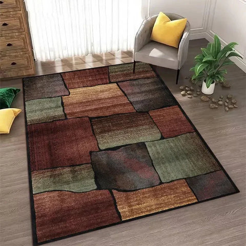 Navak Carpet Nordic Style  Area Rug Abstract Geometric Carpet Non-Slip Washable Carpet for Living Room Bedroom and Home Decor Floor Mat