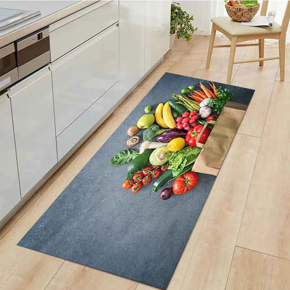 Navak Carpet Kitchen Rug Durable Home Entrance Doormat High-end Kitchen Mats for Floor Waterproof House Hold Washable Non-slip Large Carpet
