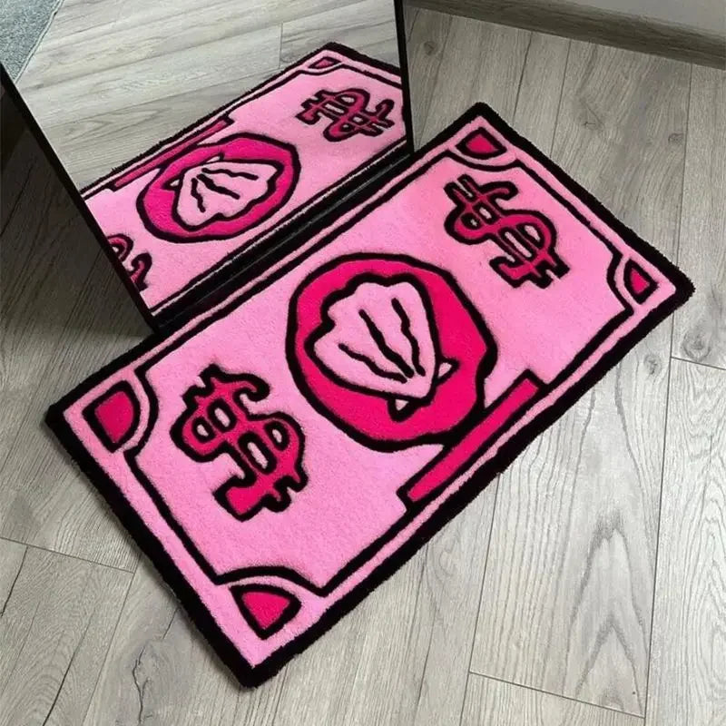 Navak Carpet Exclusive Picks Coin Faux Cashmere Carpet Bathroom Absorbent Non-slip Pad Bedroom Decorative Bedside Rug Dirty Resistant Home Decorating
