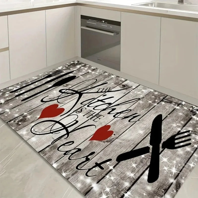 Navak Carpet 1PC Charactors pattern Kitchen Rugs Non-Slip Home Door Mats Pop design Bathroom Rugs Bath Mat Carpet for Home Sink Laundry Decor