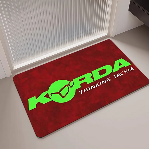 Navak Carpet K-Korda Fishing Logo Floor Mat Kids Room Bedroom Decoration Balcony Anti-Slip Doormat Living Room Welcome Rug