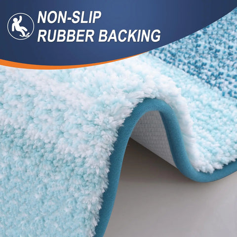 Navak Carpet Kitinjoy Bathroom Rug Mat extra Soft Absorbent Microfiber Bath Mat Non-Slip Plush Shaggy Machine Wash Carpet Bathroom Floor Rugs
