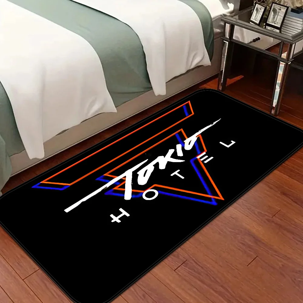 Navak Carpet Tokio Hotel Band printed Room Mats er Anti-slip Modern Living Room Balcony Printed Welcome Rug